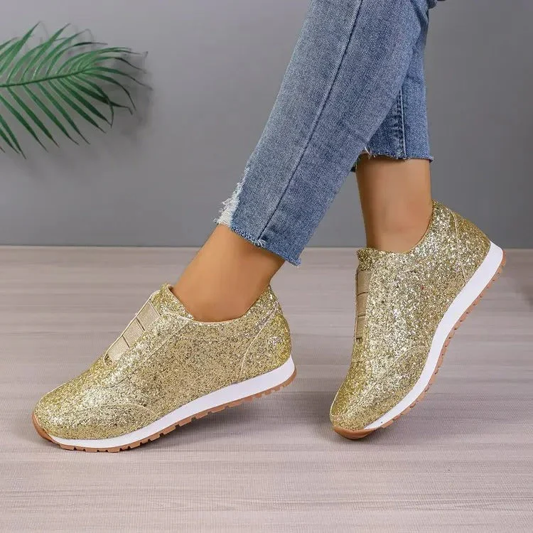 Ariane | Baskets à paillettes pour femme | Moderne - Image 3