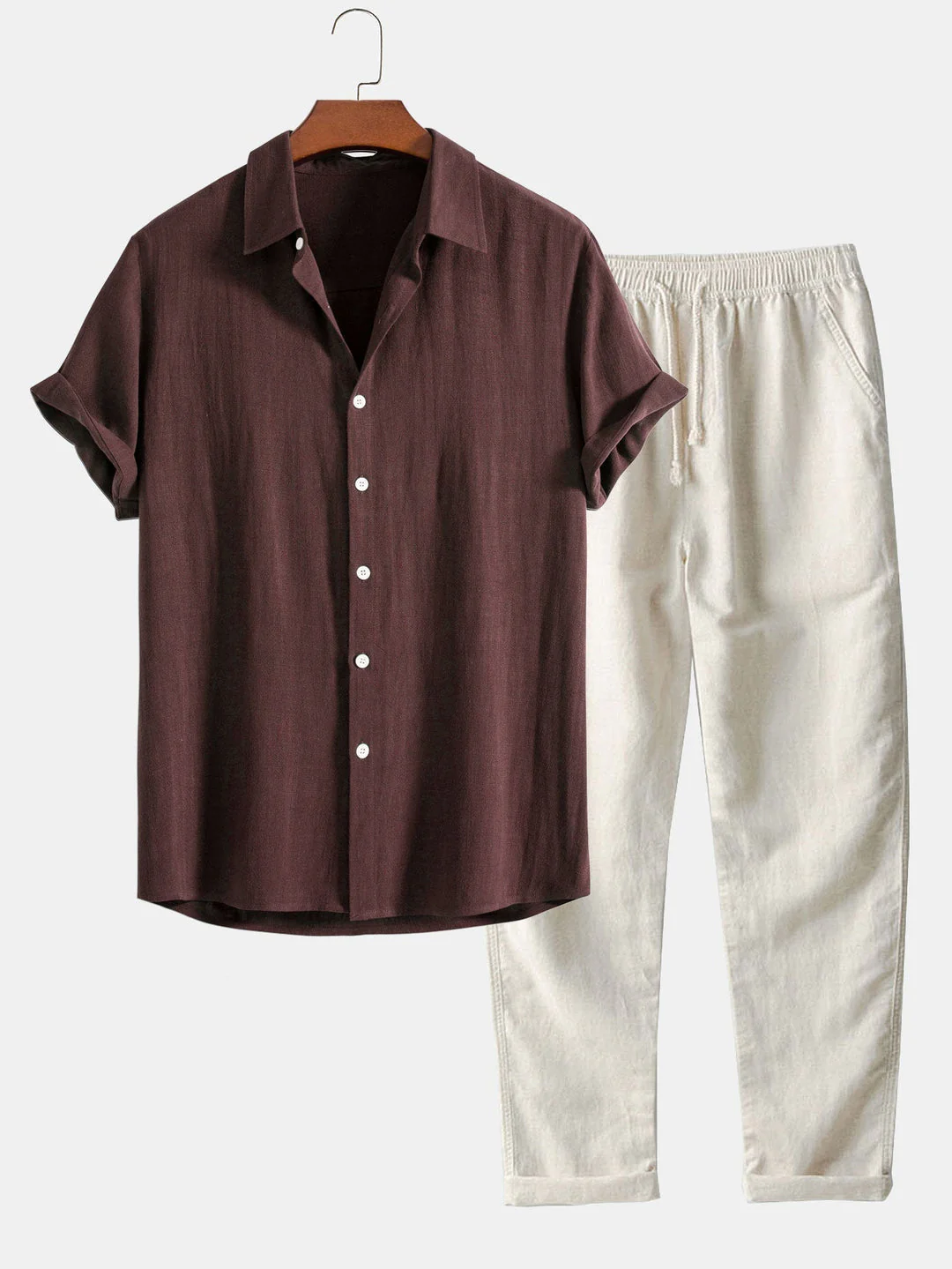 Azure | Ensemble pour Homme | Chemise & Pantalon D'Été, Stretch & Tendance - Image 2