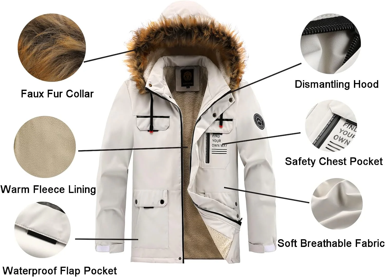 Baldoine | Parka Chaude Pour Hiver - Image 5