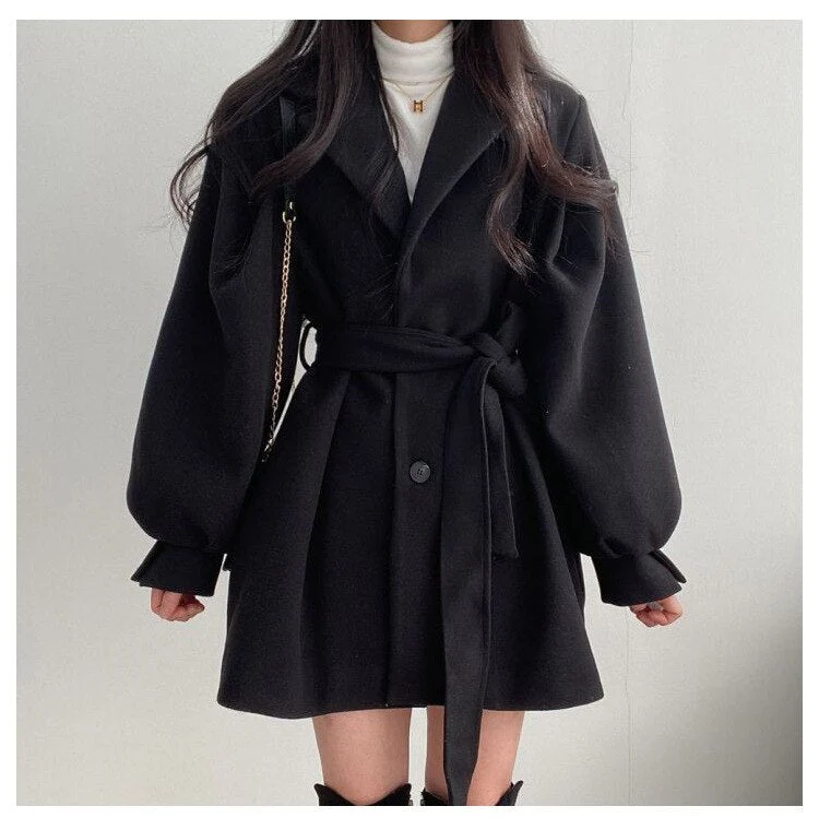 Basma | Manteau Laine Élégant - Image 4