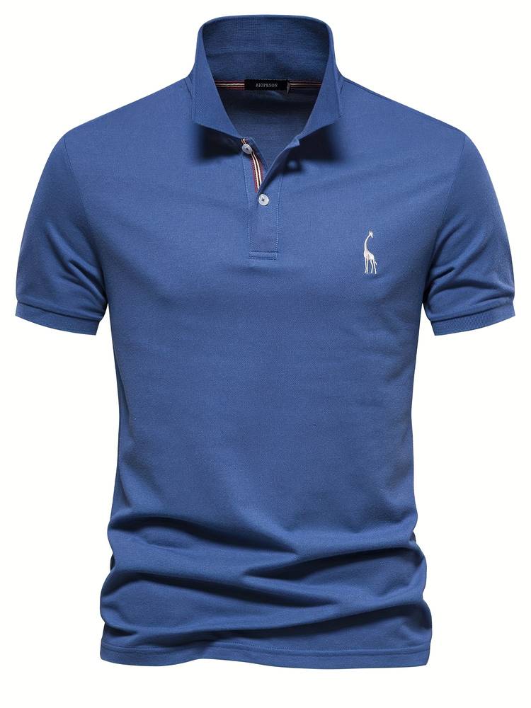 Boris | Polo pour Homme | Coupe Slim, Col À Rayures Contrastées & Moderne - Image 5