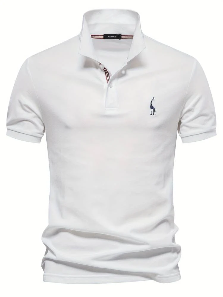 Boris | Polo pour Homme | Coupe Slim, Col À Rayures Contrastées & Moderne - Image 6
