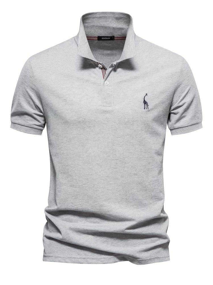 Boris | Polo pour Homme | Coupe Slim, Col À Rayures Contrastées & Moderne - Image 8