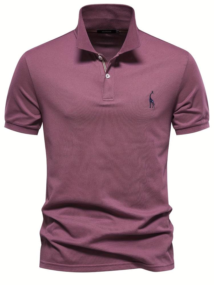 Boris | Polo pour Homme | Coupe Slim, Col À Rayures Contrastées & Moderne - Image 9