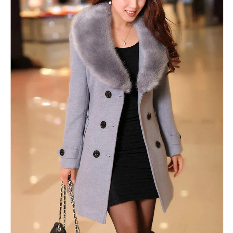 Bruna | Manteau Fourrure Tendance | Chaud - Image 10