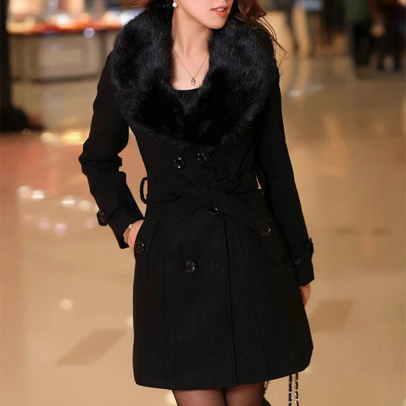 Bruna | Manteau Fourrure Tendance | Chaud - Image 12