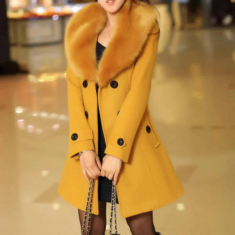 Bruna | Manteau Fourrure Tendance | Chaud - Image 14