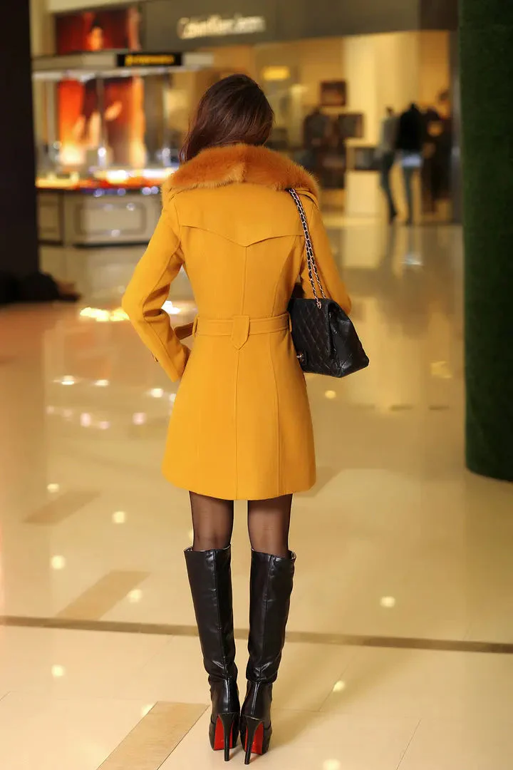 Bruna | Manteau Fourrure Tendance | Chaud - Image 5