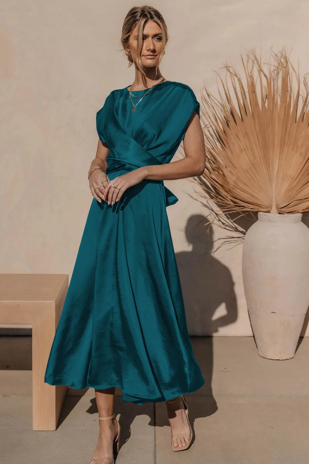 Chaïma | Robe fluide pour femme | Manches longues