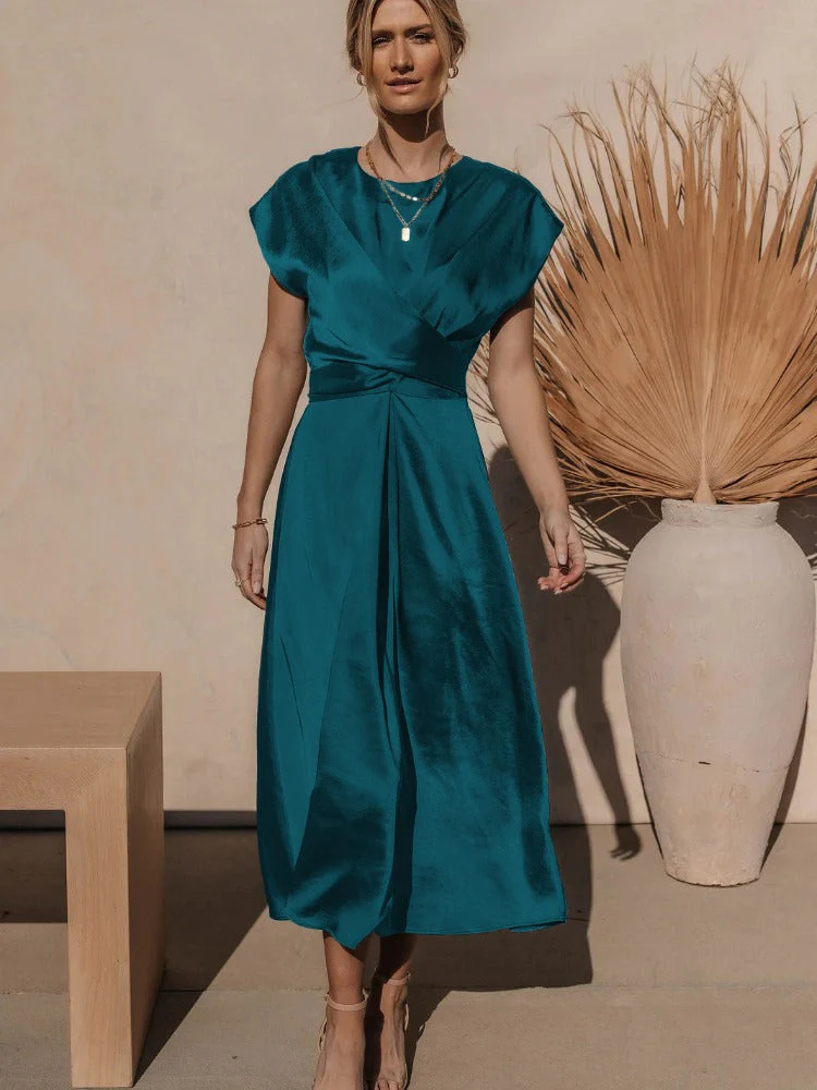 Chaïma | Robe fluide pour femme | Manches longues - Image 2