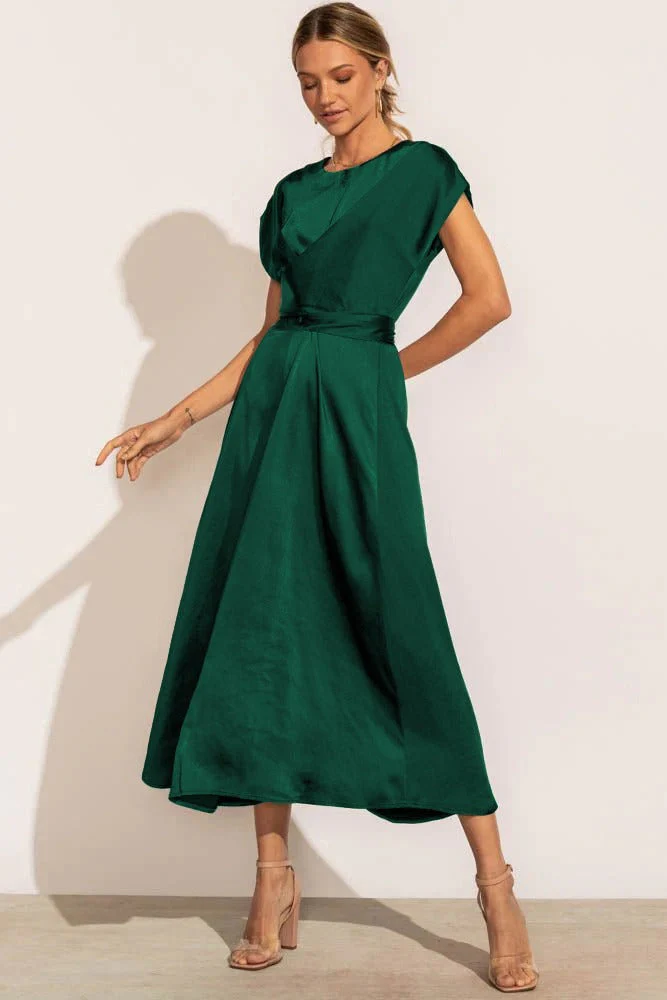 Chaïma | Robe fluide pour femme | Manches longues - Image 4