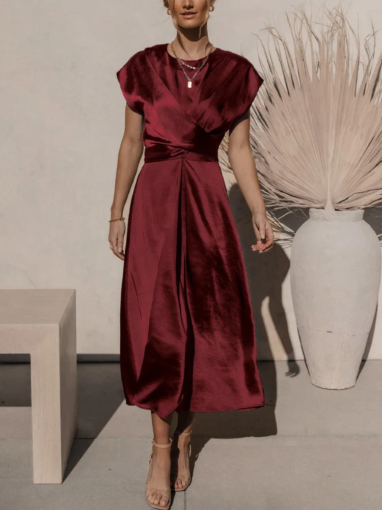 Chaïma | Robe fluide pour femme | Manches longues - Image 5