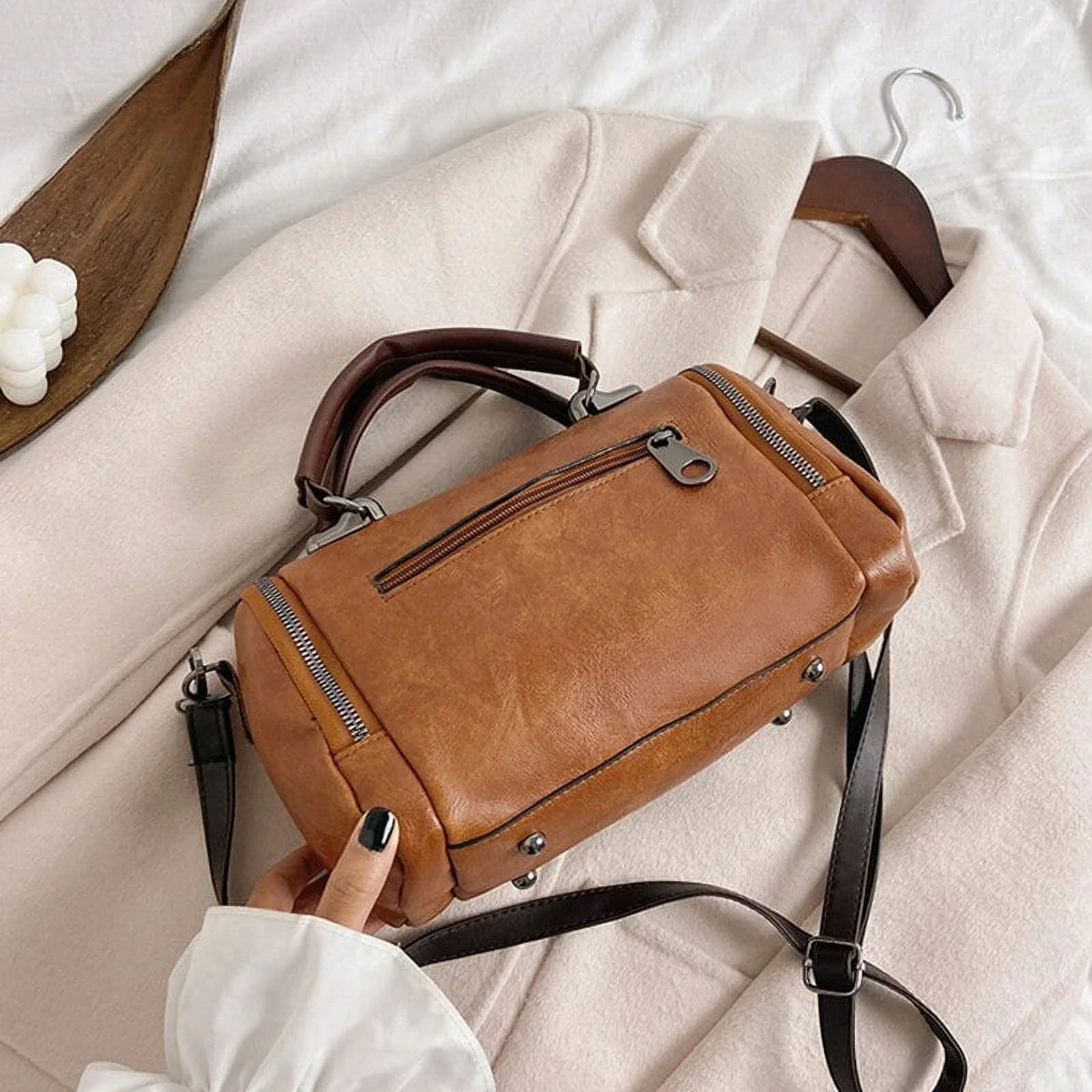Chavell | Sac Cuir Style Crossbody - Image 7