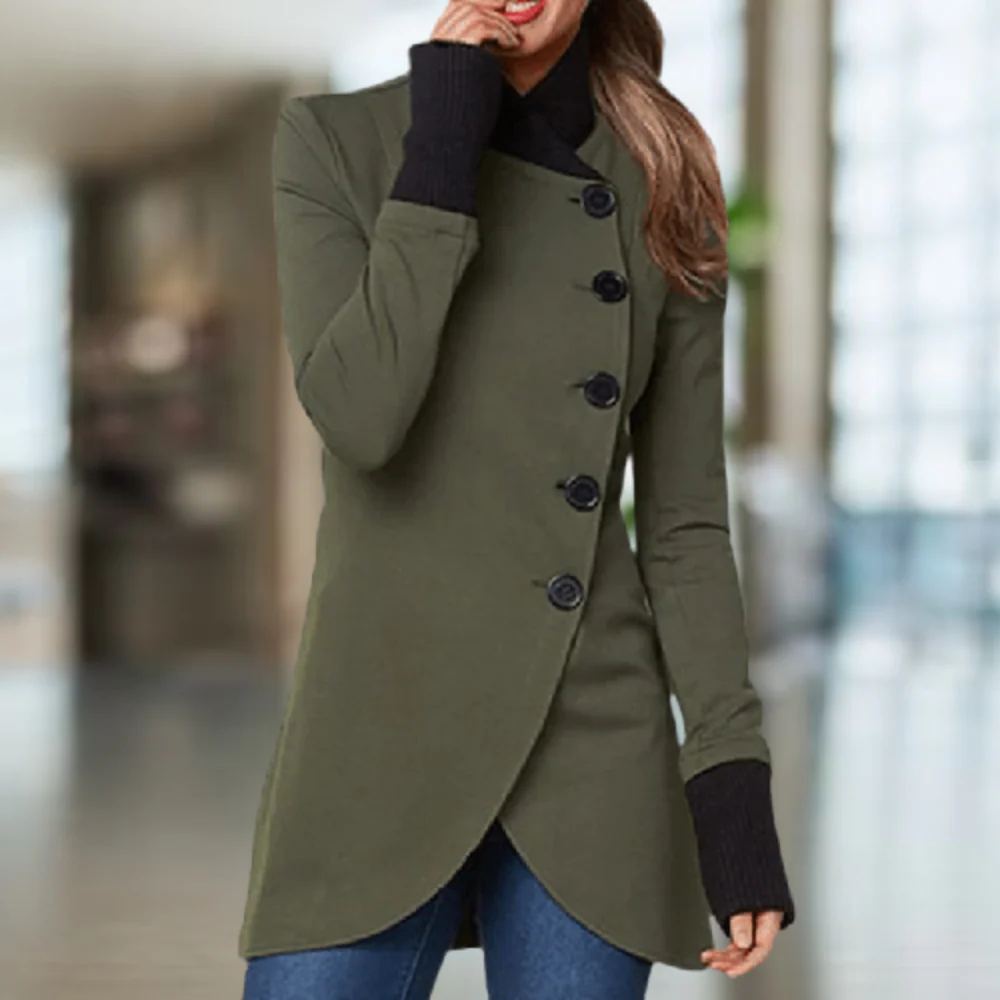 Cindi | Manteau Asymétrique Confort Hiver - Image 3