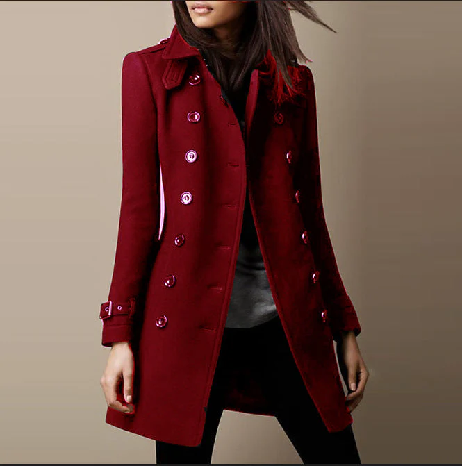 Clementa | Manteau Classique Double Bouton - Image 4