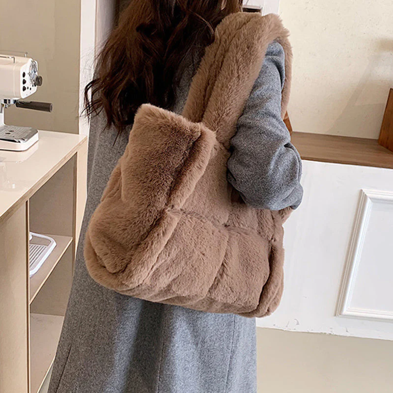 Crystel | Sac Bandoulière Fausse Fourrure - Image 10