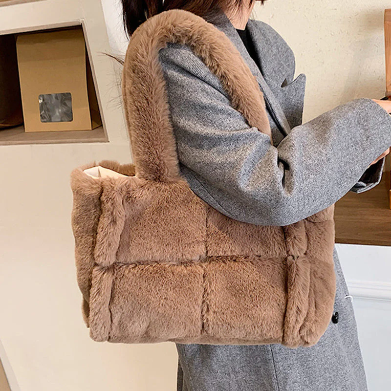 Crystel | Sac Bandoulière Fausse Fourrure - Image 9