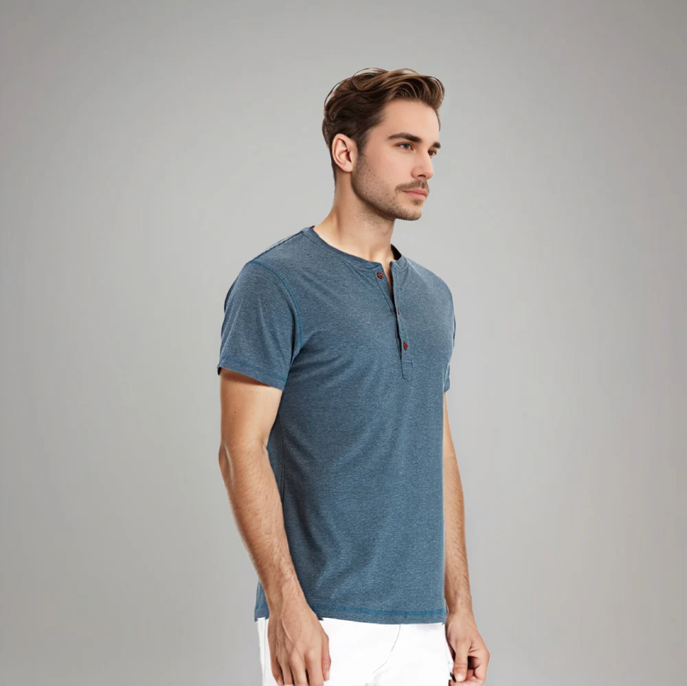 Davide | Polo pour Homme | Manches Courtes, Coupe Classique & Moderne - Image 3