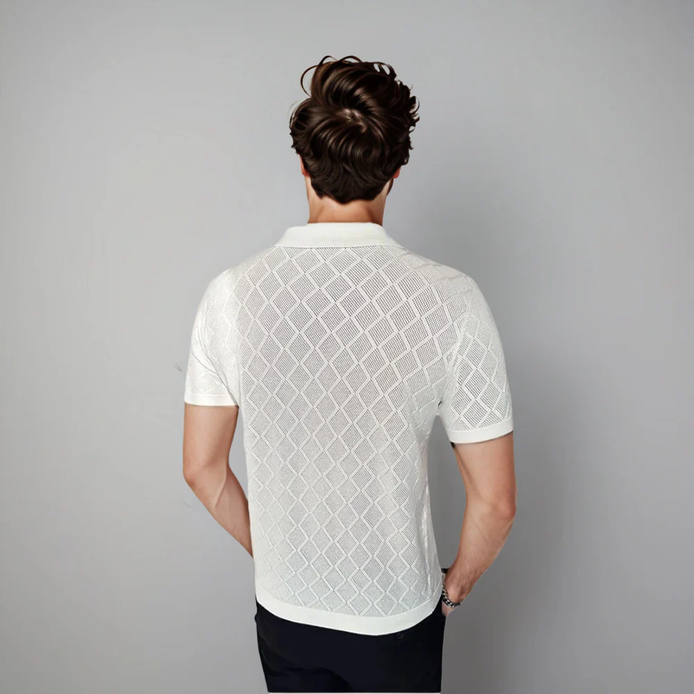 Dax | Polo pour Homme | Tricoté, Col À Revers & Moderne - Image 5