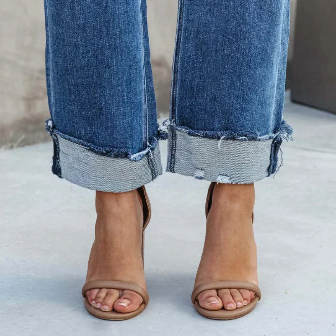 Delia | Pantalon droit pour femme | Moderne - Image 3