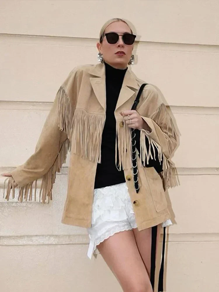 Domitille | Veste à franges pour femme | Tendance - Image 3