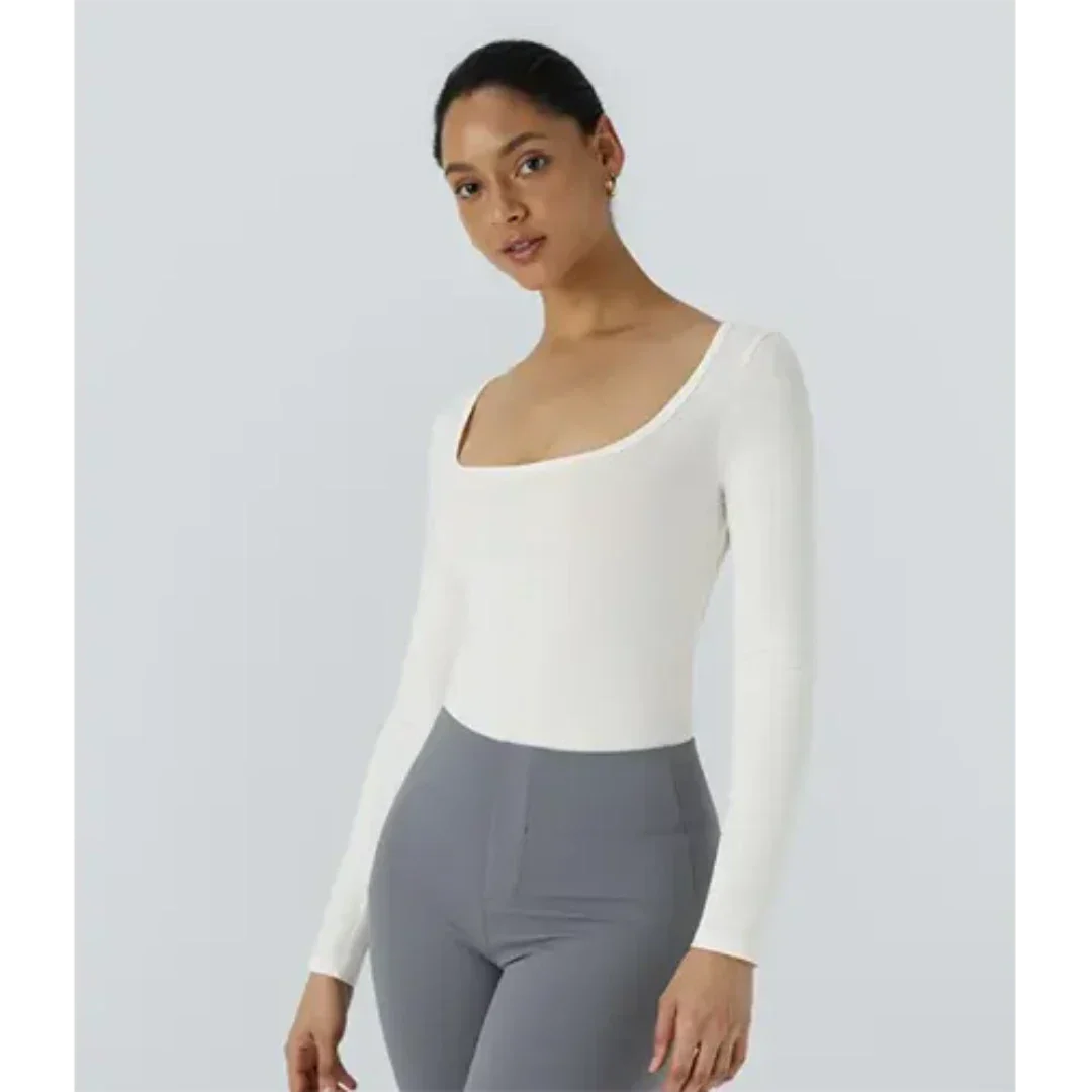 Dorianes | Bodysuit Élégant Manches Longues - Image 3