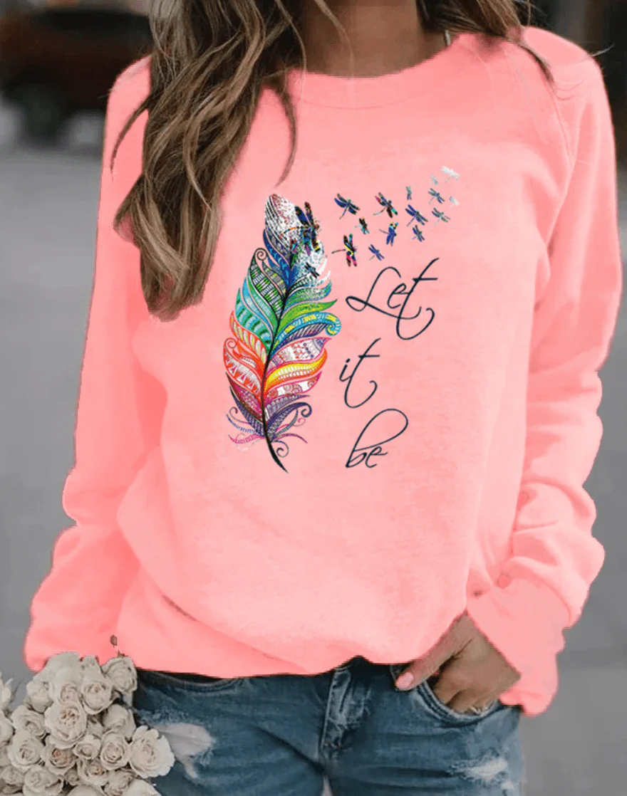 Drinna | Sweatshirt Hivernal avec Plumes - Image 6