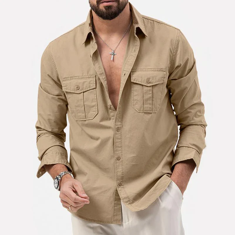 Dwight | Chemise Homme Style Cargo | Respirant - Image 12