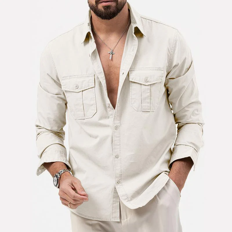 Dwight | Chemise Homme Style Cargo | Respirant - Image 15