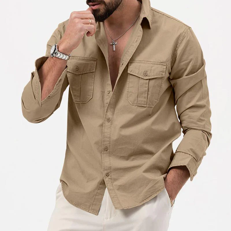 Dwight | Chemise Homme Style Cargo | Respirant - Image 3