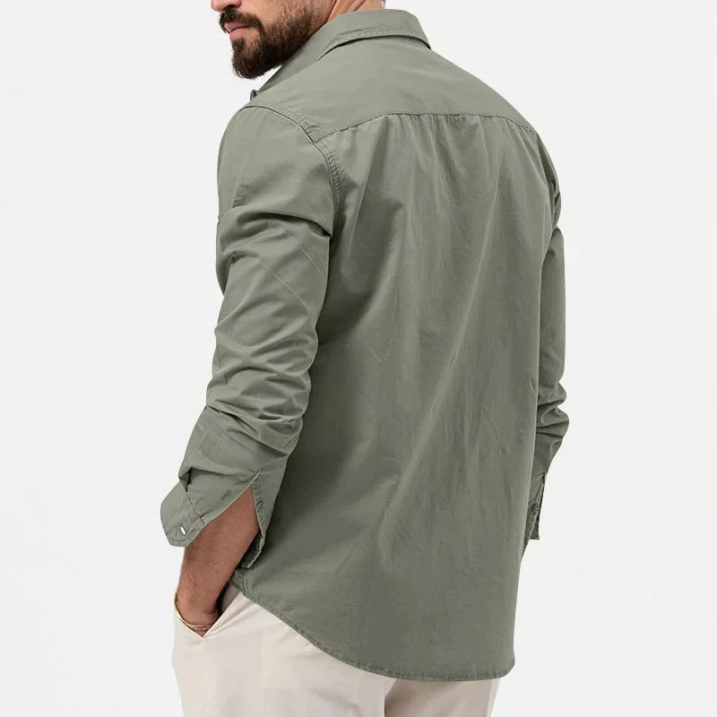 Dwight | Chemise Homme Style Cargo | Respirant - Image 9