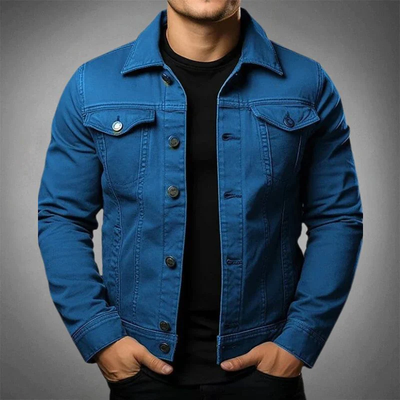 Elkanah | Veste Moderne Jean Homme - Image 3