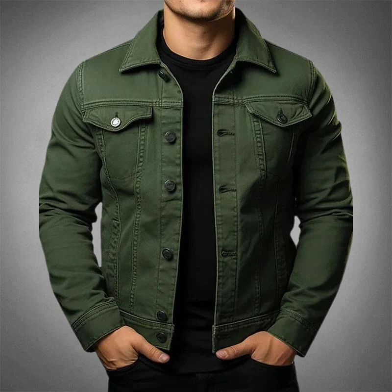 Elkanah | Veste Moderne Jean Homme - Image 4