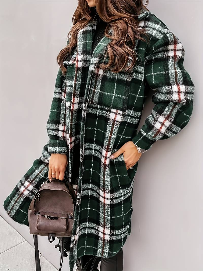 Elline | Veste À Carreaux - Image 3