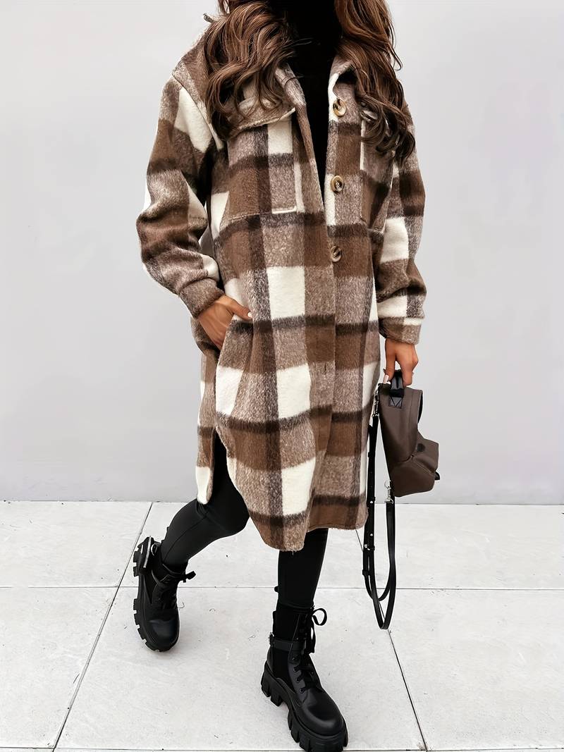 Elline | Veste À Carreaux - Image 4
