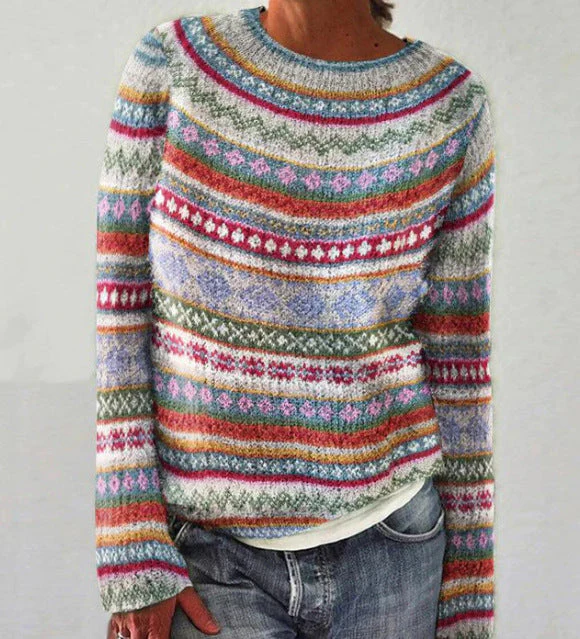 Eloane | Pull Confortable Avec Col - Image 3