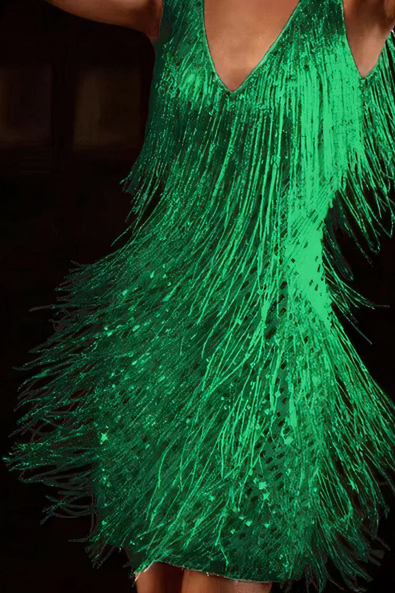 Élyria | Tenue Franges Brillante Festive - Image 4