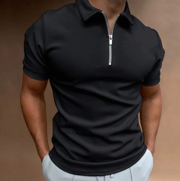 Éric | Polo zippé pour hommes | Moderne - Image 3