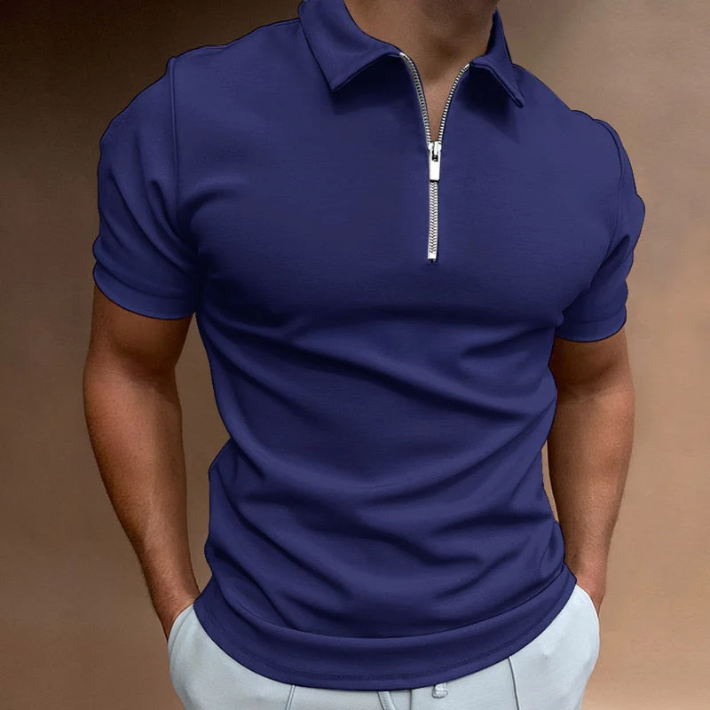 Éric | Polo zippé pour hommes | Moderne - Image 4