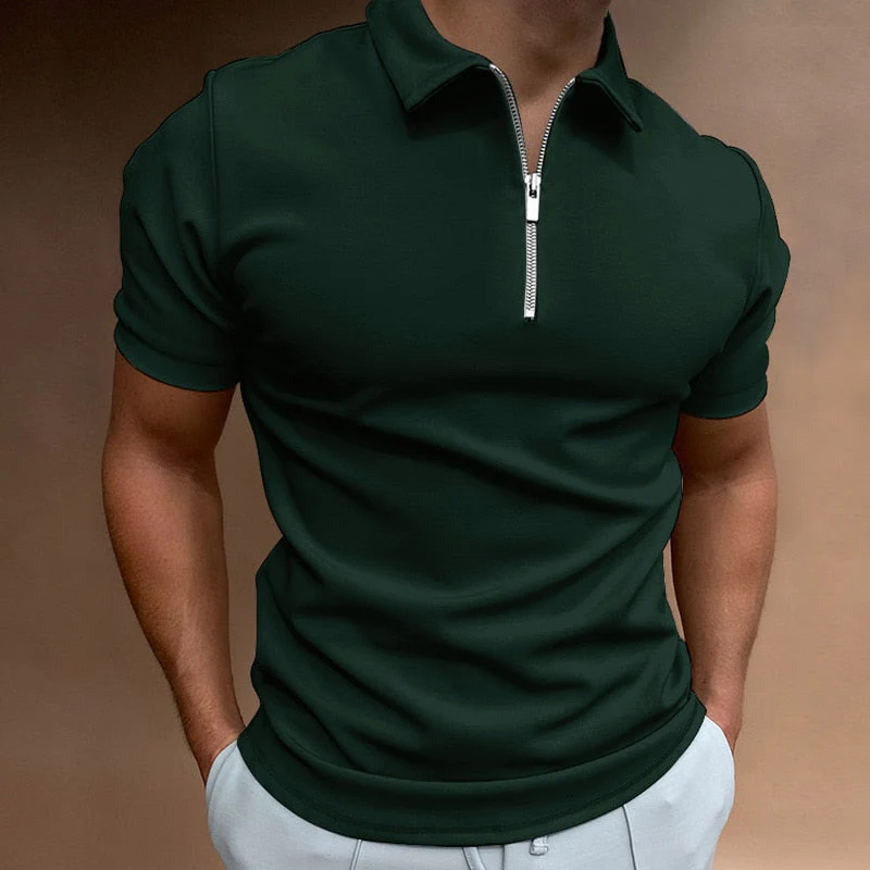 Éric | Polo zippé pour hommes | Moderne - Image 5