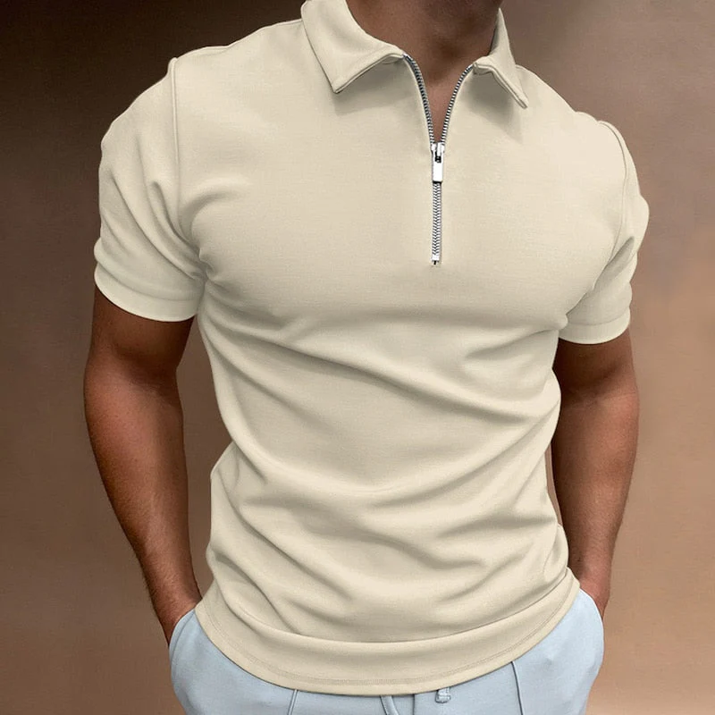 Éric | Polo zippé pour hommes | Moderne - Image 6
