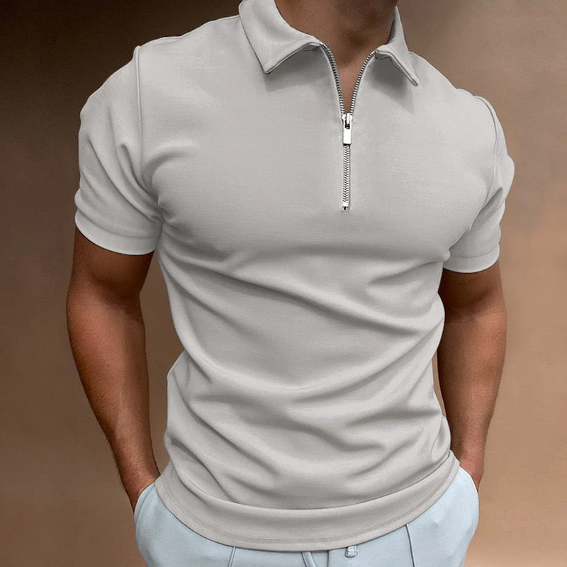 Éric | Polo zippé pour hommes | Moderne - Image 7