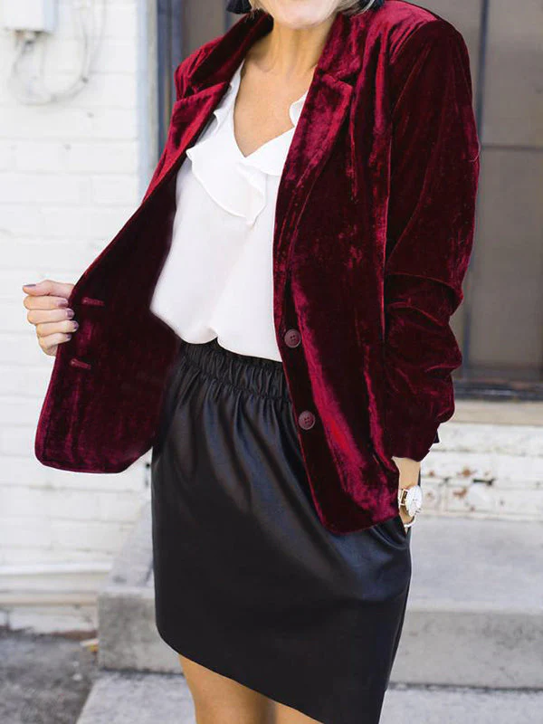 Esmarelda | Blazer Chic en Velours - Image 3
