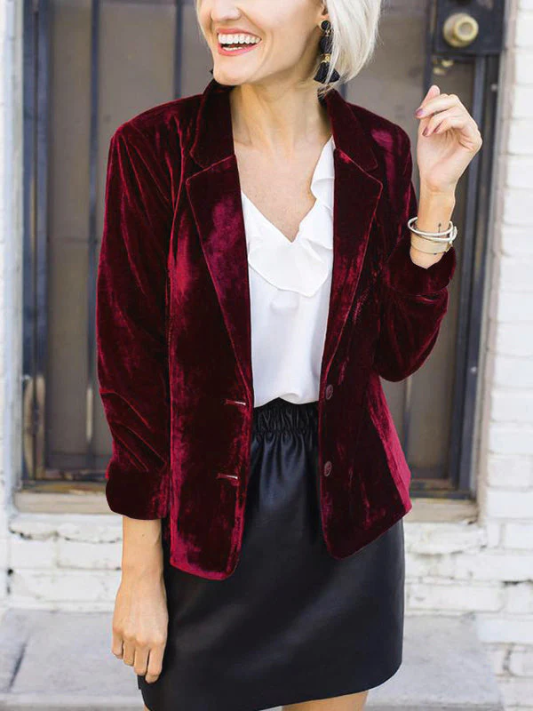 Esmarelda | Blazer Chic en Velours - Image 6
