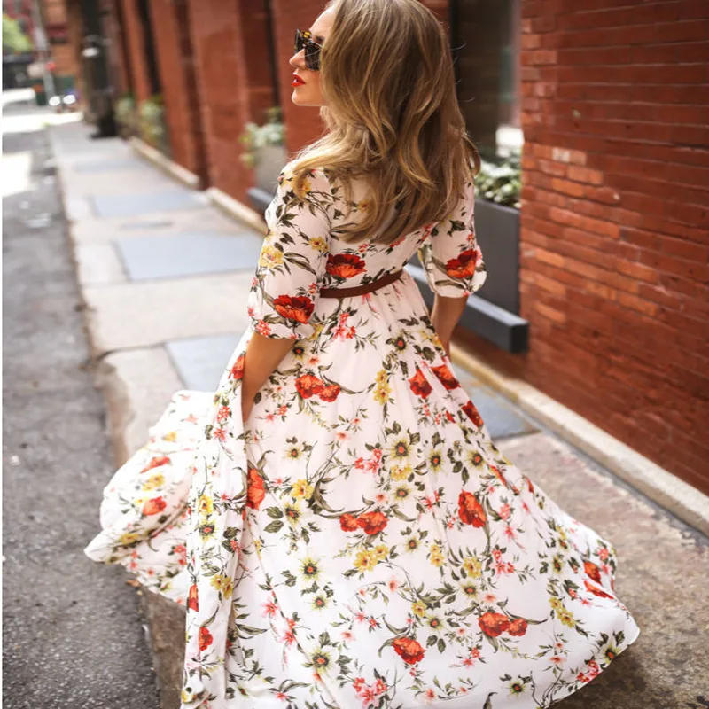 Estelle | Robe maxi longue pour femme | Moderne - Image 3