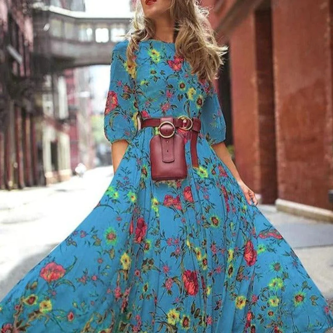 Estelle | Robe maxi longue pour femme | Moderne - Image 5