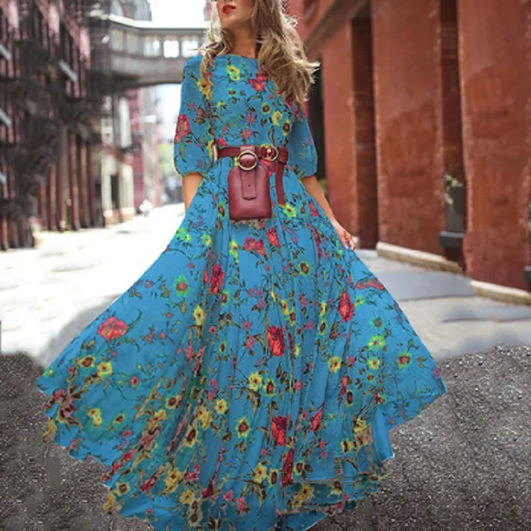 Estelle | Robe maxi longue pour femme | Moderne - Image 6