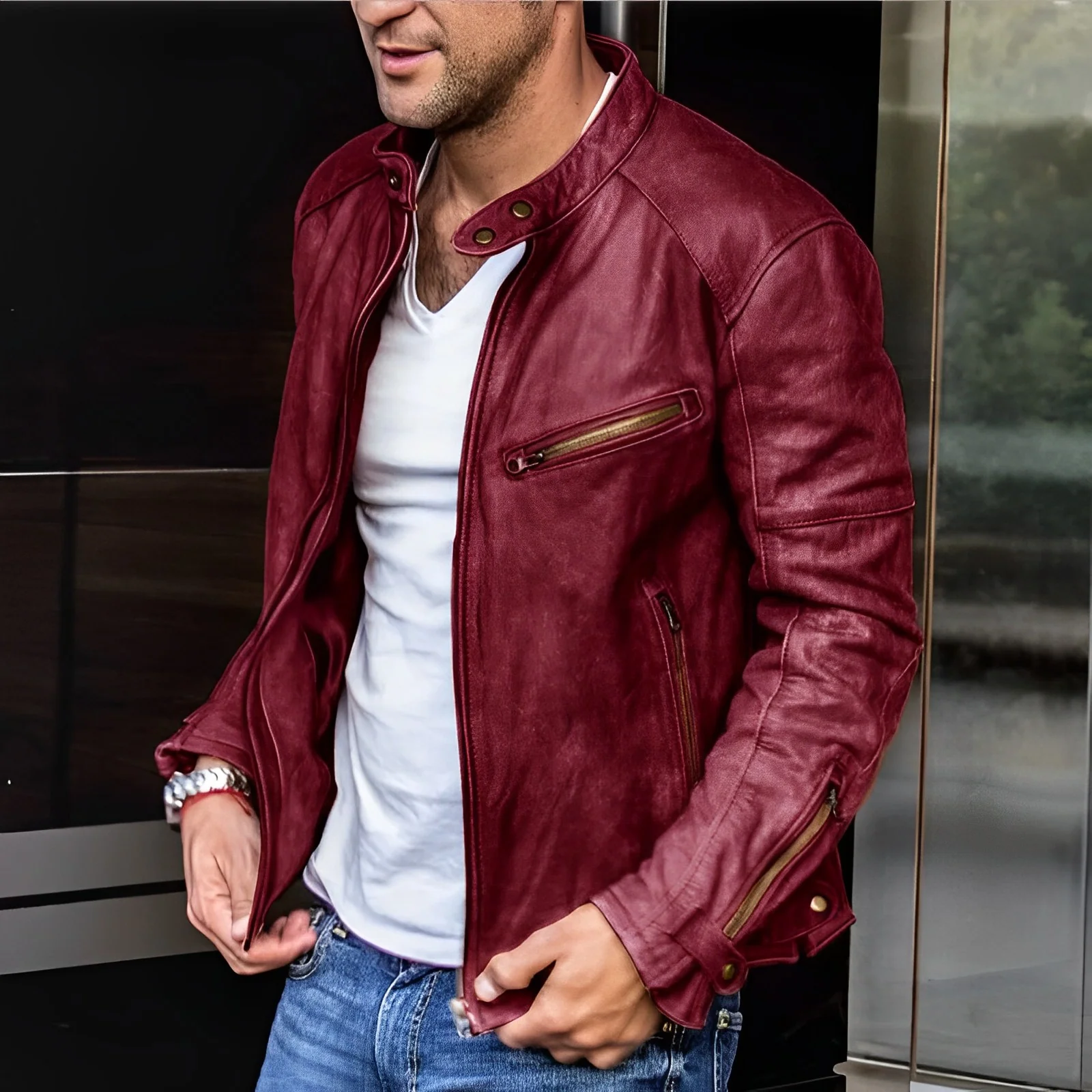 Étienner | Blouson Cuir Quatre Saisons - Image 4