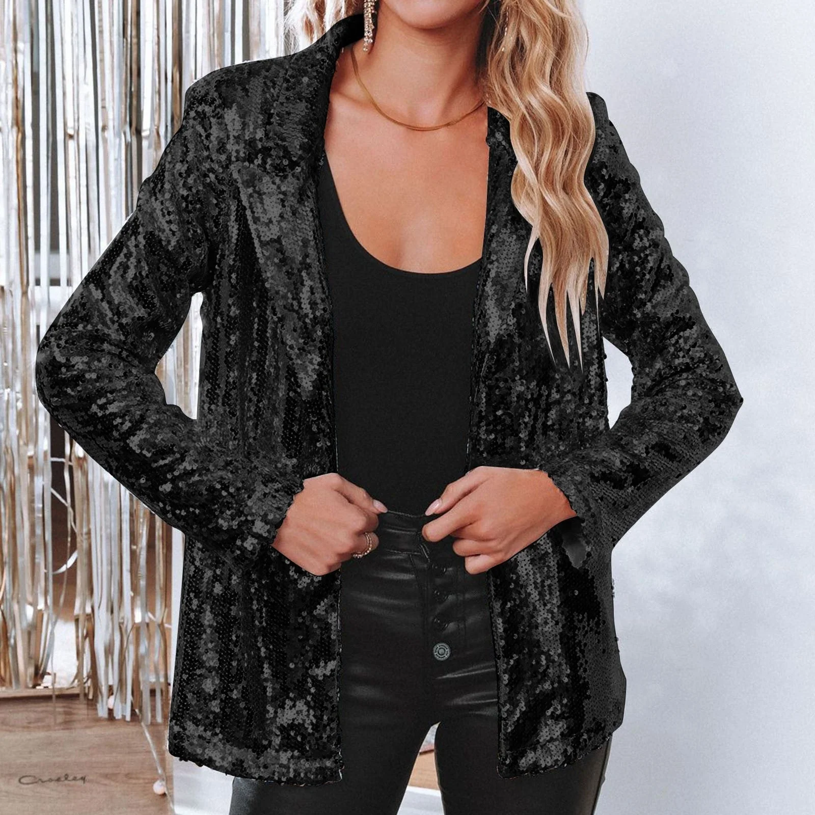 Étolie | Blazer Glamour Avec Paillettes - Image 4