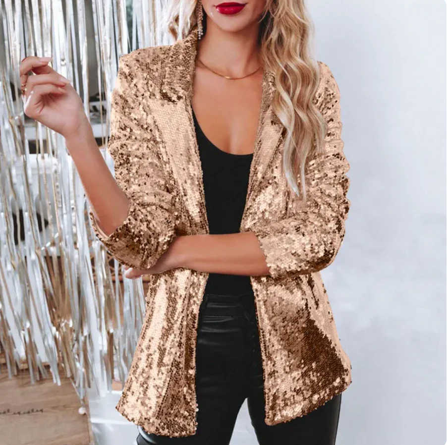 Étolie | Blazer Glamour Avec Paillettes - Image 7